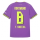 Borussia Dortmund Felix Nmecha #8 Rezervni Dres 2026-27 Kratak Rukav Borussia Dortmund Felix Nmecha #8 Rezervni Dres 2026-27 Kratak Rukav